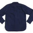 Load image into Gallery viewer, Momotaro Jeans Indigo Dobby Shirt Men's Solid Heavyweight Long Sleeve Button Up Work Shirt MZLS1070