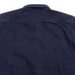 Load image into Gallery viewer, Momotaro Jeans Indigo Dobby Shirt Men's Solid Heavyweight Long Sleeve Button Up Work Shirt MZLS1070