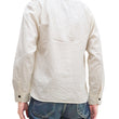 Load image into Gallery viewer, Momotaro Jeans Chambray Shirt Men's Solid Long Sleeve Button Up Work Shirt MS044 Natural