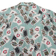 Load image into Gallery viewer, Momotaro Jeans Shirt Men's Short Sleeve Japanese Aloha Shirt Hawaiian Shirt MSS1010M31 Green