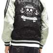 Load image into Gallery viewer, Hanatabi Gakudan Men's Japanese Souvenir Jacket Japanese ONE PIECE Sukajan Script OPSJ-001 Black