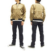 Load image into Gallery viewer, Hanatabi Gakudan Men's Japanese Souvenir Jacket Japanese ONE PIECE Sukajan Script OPSJ-003 Brown