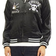 Load image into Gallery viewer, Hanatabi Gakudan Men's Japanese Souvenir Jacket Japanese ONE PIECE Sukajan Script OPSJ-004