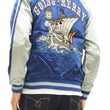 Load image into Gallery viewer, Hanatabi Gakudan Men's Japanese Souvenir Jacket Japanese ONE PIECE Sukajan Script OPSJ-005