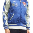 Load image into Gallery viewer, Hanatabi Gakudan Men's Japanese Souvenir Jacket One Piece Tony Tony Chopper Sukajan Script OPSJ-008