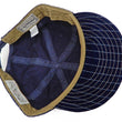 Load image into Gallery viewer, Pherrow's Workman Cap Men's Indigo Wabash Stripe Adjustable Working Hat PWCC1-W