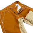 Load image into Gallery viewer, Kojima Genes Two Tone Panel Pants Men's Duck Carpenter Pants with Contrast Inside Leg Panel rnb1081f RNB-1081F Brown/Beige