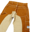 Load image into Gallery viewer, Kojima Genes Two Tone Panel Pants Men's Duck Carpenter Pants with Contrast Inside Leg Panel rnb1081f RNB-1081F Brown/Beige