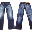 Load image into Gallery viewer, Kojima Genes Jeans Men's Pre Faded 23 Oz. Selvedge Denim Regular Fit Straight rnb108uw RNB-108UW
