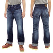 Load image into Gallery viewer, Kojima Genes Jeans Men's Pre Faded 23 Oz. Selvedge Denim Regular Fit Straight rnb108uw RNB-108UW