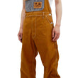 Load image into Gallery viewer, Kojima Genes Overalls Men's Casual Brown Duck Bib Overall with Contrast Pockets RNB-1220HK