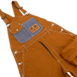 Load image into Gallery viewer, Kojima Genes Overalls Men's Casual Brown Duck Bib Overall with Contrast Pockets RNB-1220HK