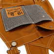 Load image into Gallery viewer, Kojima Genes Overalls Men's Casual Brown Duck Bib Overall with Contrast Pockets RNB-1220HK