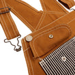 Load image into Gallery viewer, Kojima Genes Overalls Men's Casual Brown Duck Bib Overall with Contrast Pockets RNB-1220HK