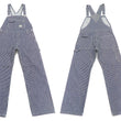 Load image into Gallery viewer, Kojima Genes Overalls Men's Casual 21 oz. Ultra Heavy Hickory Stripe Bib Overall RNB-1321 rnb1321