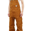 Load image into Gallery viewer, Kojima Genes Overalls Men's Casual Duck Bib Overall with Suspender Straps Low-Back RNB-1335F rnb1335f Camel Duck Canvas
