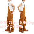 Load image into Gallery viewer, Kojima Genes Overalls Men's Casual Duck Bib Overall with Suspender Straps Low-Back RNB-1335F rnb1335f Camel Duck Canvas
