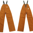Load image into Gallery viewer, Kojima Genes Overalls Men's Casual Duck Bib Overall with Suspender Straps Low-Back RNB-1335F rnb1335f Camel Duck Canvas