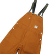 Load image into Gallery viewer, Kojima Genes Overalls Men's Casual Duck Bib Overall with Suspender Straps Low-Back RNB-1335F rnb1335f Camel Duck Canvas