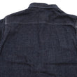 Load image into Gallery viewer, Kojima Genes Mixed Panel Shirt Men's Denim x Herringbone Long Sleeve Two Tone Button Up Shirt rnb282S RNB-282S Indigo