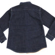 Load image into Gallery viewer, Kojima Genes Mixed Panel Shirt Men's Denim x Herringbone Long Sleeve Two Tone Button Up Shirt rnb282S RNB-282S Beige