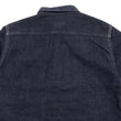 Load image into Gallery viewer, Kojima Genes Mixed Panel Shirt Men's Denim x Herringbone Long Sleeve Two Tone Button Up Shirt rnb282S RNB-282S Beige