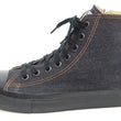 Load image into Gallery viewer, Kojima Genes High Top Denim Sneakers Men's Side Zip Jean Shoes RNB-8003 rnb8003 Deep Blue Indigo