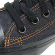 Load image into Gallery viewer, Kojima Genes High Top Denim Sneakers Men's Side Zip Jean Shoes RNB-8003 rnb8003 Deep Blue Indigo