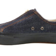 Load image into Gallery viewer, Kojima Genes Denim Sneakers Men's Laceless Front Zip Low Top 25oz Jean Shoes RNB-8007 rnb8007