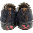 Load image into Gallery viewer, Kojima Genes Denim Sneakers Men's Laceless Front Zip Low Top 25oz Jean Shoes RNB-8007 rnb8007