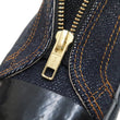 Load image into Gallery viewer, Kojima Genes Denim Sneakers Men's Laceless Front Zip Low Top 25oz Jean Shoes RNB-8007 rnb8007