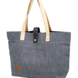 Load image into Gallery viewer, Kojima Genes Bag Men's Casual Two Tone Hickory and Denim Bicolor Tote Bag rnb9024 RNB-9024