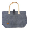 Load image into Gallery viewer, Kojima Genes Bag Men's Casual Two Tone Hickory and Denim Bicolor Tote Bag rnb9024 RNB-9024