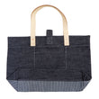 Load image into Gallery viewer, Kojima Genes Bag Men's Casual Two Tone Hickory and Denim Bicolor Tote Bag rnb9024 RNB-9024