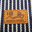 Load image into Gallery viewer, Kojima Genes Bag Men's Casual Two Tone Hickory and Denim Bicolor Tote Bag rnb9024 RNB-9024