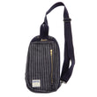 Laden Sie das Bild in den Galerie-Viewer, Kojima Genes Sling Bag Men's Casual Small Crossbody Backpack rnb953 RNB-953 Wabash-Stripe