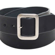 Load image into Gallery viewer, Sugar Cane Belt Men's Ccasual 40mm Wide/4mm Thick Cowhide Leather Belt with Single Prong Square-Shaped Buckle SC02320 119 Black