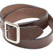 Load image into Gallery viewer, Sugar Cane Belt Men's Ccasual 40mm Wide/4mm Thick Cowhide Leather Belt with Single Prong Square-Shaped Buckle SC02320 138 Brown