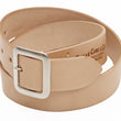 Load image into Gallery viewer, Sugar Cane Belt Men's Ccasual 40mm Wide/4mm Thick Cowhide Leather Belt with Single Prong Square-Shaped Buckle SC02320 133 Beige