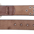Load image into Gallery viewer, Sugar Cane Studded Belt Men's Ccasual 40mm Wide/4mm Thick Cowhide Leather Belt with Single Prong Square-Shaped Buckle SC02321 138 Brown