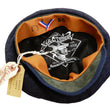 Load image into Gallery viewer, Mister Freedom Sugar Cane ROADSTEADER Cap Men's Denim Nautical Hat SC02566