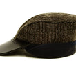 Load image into Gallery viewer, Sugar Cane Men's Brown's Beach Cloth Work Cap with Ear Flaps Winter Hat SC02568