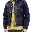 Load image into Gallery viewer, Sugar Cane Jacket Men's Mixed Denim Panel Colour Block Jean Jacket SC10701 One-Wash