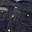 Load image into Gallery viewer, Sugar Cane Jacket Men's Mixed Denim Panel Colour Block Jean Jacket SC10701 One-Wash