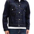 Load image into Gallery viewer, Sugar Cane Denim Trucker Jacket Men's Type 2 1953 Style Jean Jacket SC11953A 421 One Wash Deep blue indigo