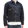 Load image into Gallery viewer, Sugar Cane Blanket Lined Denim Jacket Men's Reissue 1953 Type 2 Trucker Jean Jacket SC15210 421 One Wash Deep Indigo