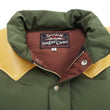 Load image into Gallery viewer, Sugar Cane Down Vest with Leather Yoke Panel Men's Winter Outerwear Vest SC15222 149 Olive/Camel