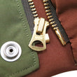 Load image into Gallery viewer, Sugar Cane Down Vest with Leather Yoke Panel Men's Winter Outerwear Vest SC15222 149 Olive/Camel