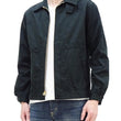 Load image into Gallery viewer, Sugar Cane Jacket Men's Casual 1950s Style Lightweight Unlined Cotton Jacket SC15293 119 Black