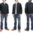 Load image into Gallery viewer, Sugar Cane Jacket Men's Casual 1950s Style Lightweight Unlined Cotton Jacket SC15293 119 Black